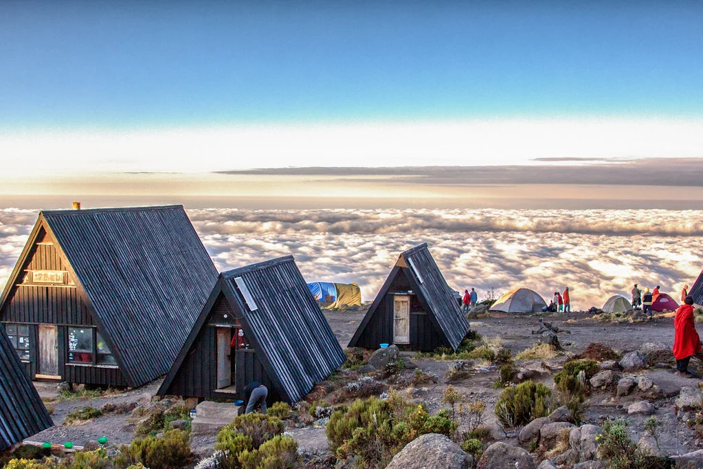 Overview of Horombo Hut