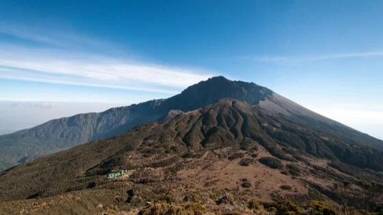 Mount Meru Climbing Route - Mount Meru