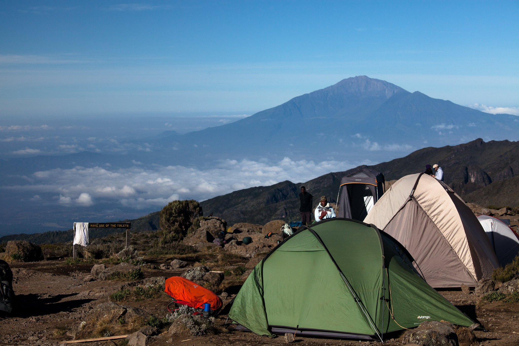 Shira 1 Camp to Shira 2 Camp – Acclimatization on the Shira Plateau