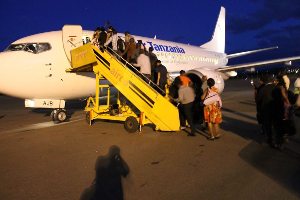 Arrival at Kilimanjaro International Airport