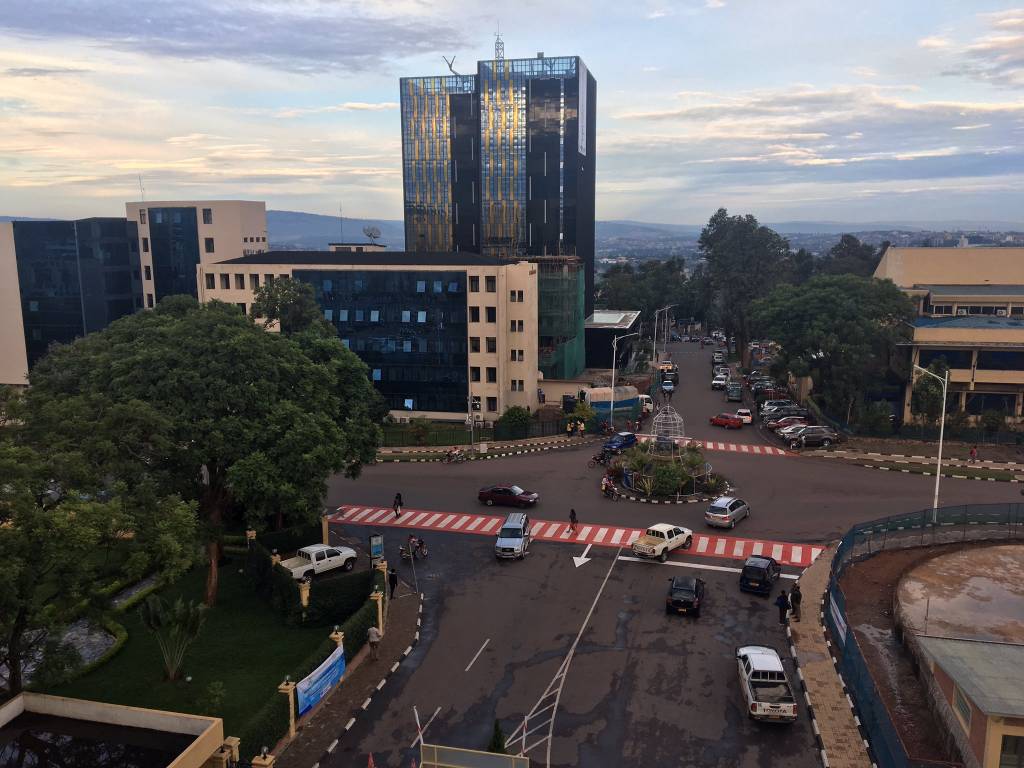 Arrive at Kigali