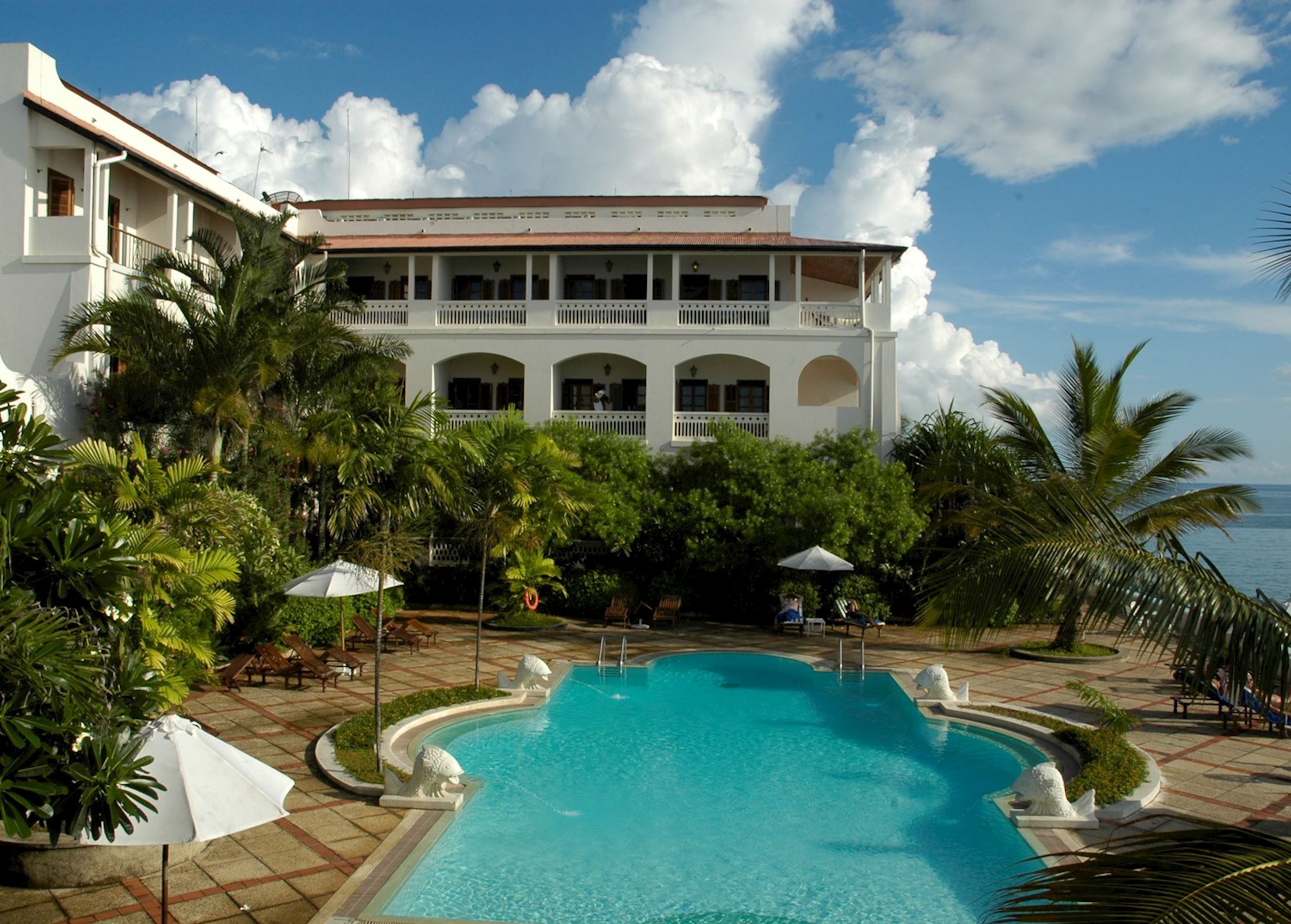 Overnight at Serena Hotel in Dar es Salaam