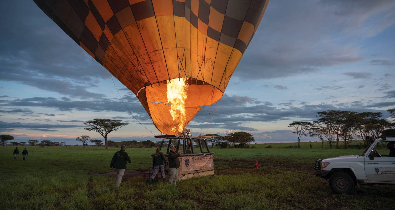  Balloon Safari at the Famous Serengeti National Park
