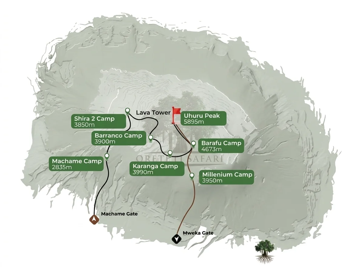 Machame Route (The Most Popular Kilimanjaro Route)